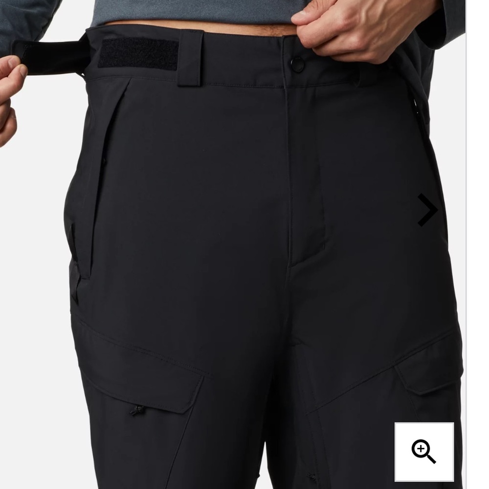 Men's NWT Columbia Size L Powder Stash Ski Pants